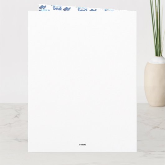 father's day kaart (Achterkant)