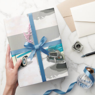 Fathers Day Klassic Chevy Truck Cadeaupapier