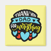 Fathers Day Magnet (Voorkant)