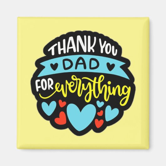 Fathers Day Magnet (Voorkant)