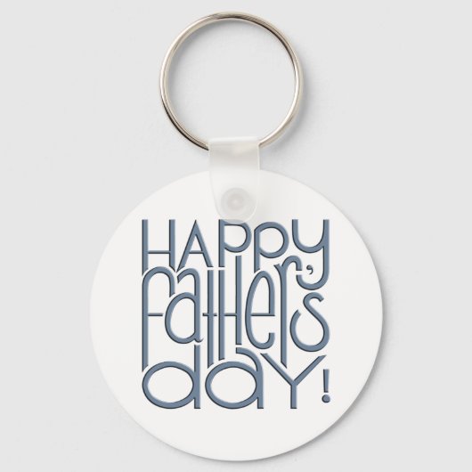 Fathers Day metal-keyring Sleutelhanger (Voorkant)