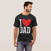 Fathers Day Papa Best Dad Ever Fatherhood Daddy  1 T-shirt (Voorkant volledig)