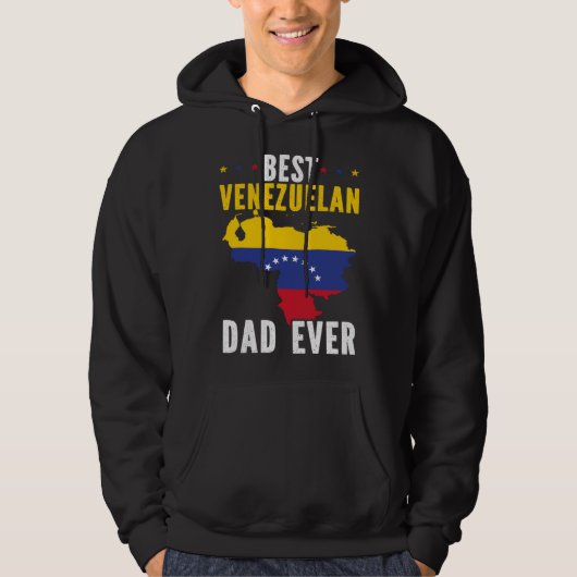 Fathers Day Papa Best Dad Ever Fatherhood Daddy Hoodie (Voorkant)