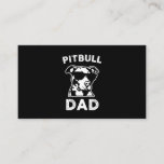 Father's Day Pitbull Dad Visitekaartje<br><div class="desc">Father's Day Pitbull Dad</div>