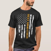 Fathers Day Shirt Beste Nino Ever Amerikaanse vlag (Voorkant)