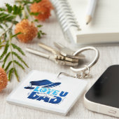 father's day sleutelhanger (Voorkant Rechts)