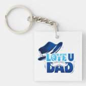 father's day sleutelhanger (voorkant)
