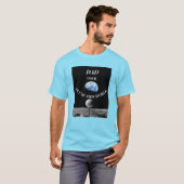Father's Day Space Golf T-shirt (Voorkant volledig)