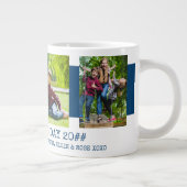 Fathers Day Stepdad 3 Foto Blue Grote Koffiekop (Rechts)