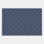 Fathers Day Stipes Inpakpapier Vel (Voorkant 3)