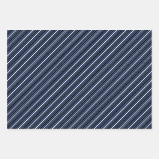 Fathers Day Stipes Inpakpapier Vel (Voorkant 3)