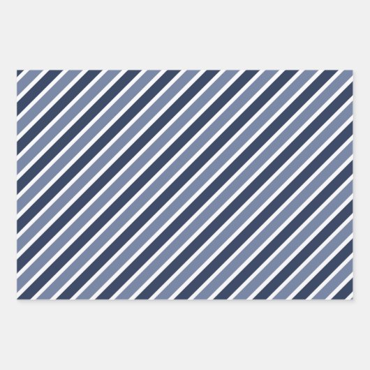Fathers Day Stipes Inpakpapier Vel (Voorkant)