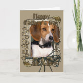 Fathers Day - Stone Paws - Beagle Kaart (Voorkant)