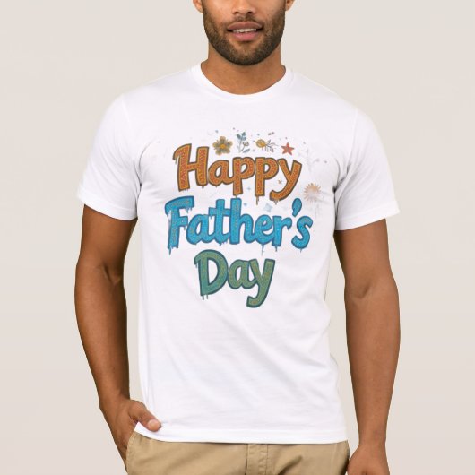 "Father's Day T-Shirt – World's Best Dad | Unique (Voorkant)