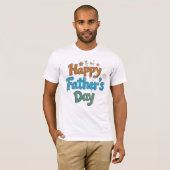 "Father's Day T-Shirt – World's Best Dad | Unique (Voorkant volledig)