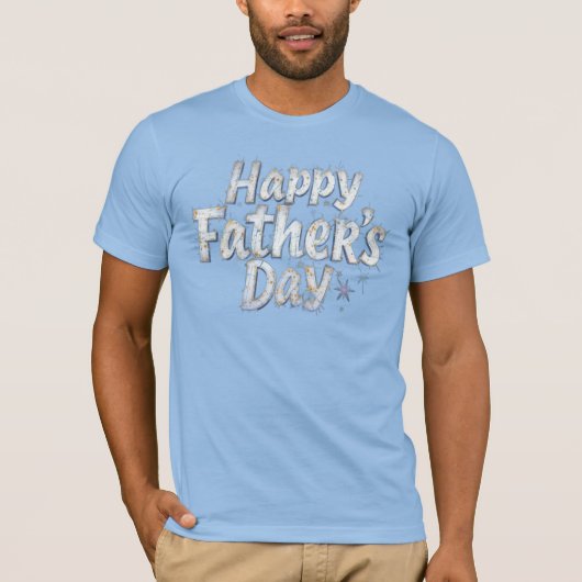 "Father's Day T-Shirt – World's Best Dad | Unique  (Voorkant)