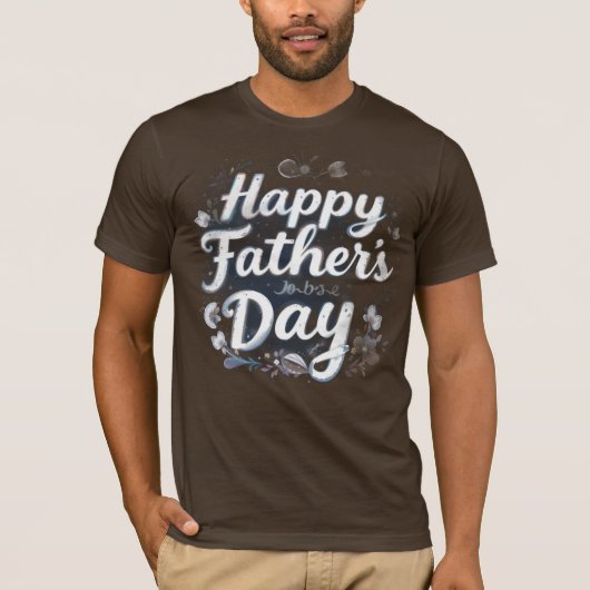 "Father's Day T-Shirt – World's Best Dad | Unique  (Voorkant)