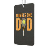 Fathers Day Tennis Dad Number One Dad Luchtverfrisser (Links)