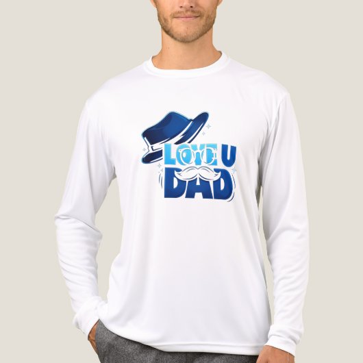 father's day Tri-Blend shirt (Voorkant volledig)