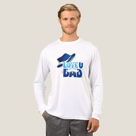 father's day Tri-Blend shirt (Voorkant)