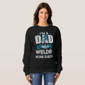 Father's Day  USA Patriotic Welder Dad Trui (Voorkant volledig)