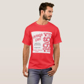 Father's Limited Edition Jaar Rood T-shirt (Voorkant volledig)