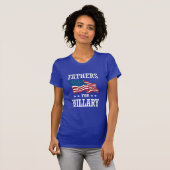 FATHERS VOOR HILLARY T-SHIRT (Voorkant volledig)