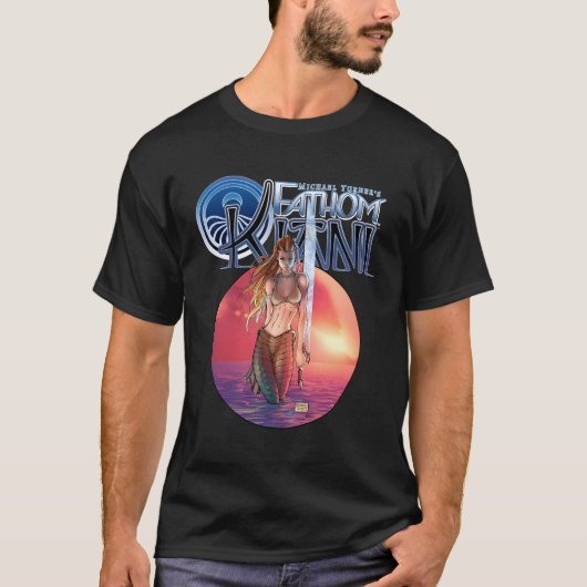 Fathom Kiani Rode Cirkel T-shirt (Voorkant)