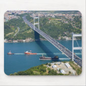 Fatih Sultan Mehmet Bridge over de Bosphorus, Muismat (Voorkant)