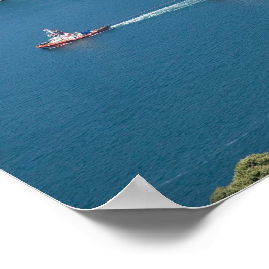 Fatih Sultan Mehmet Bridge over de Bosphorus, Poster (Hoek)