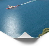Fatih Sultan Mehmet-brug over de Bosporus, Foto Afdruk (Hoek)