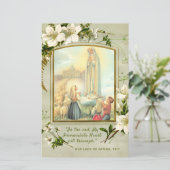 Fatima Blessed Mary Consecration Prayer (Staand voorkant)