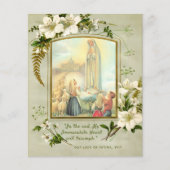 Fatima Blessed Mary Consecration Prayer (Voorkant)