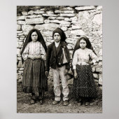 Fatima Children Lucia Francisco en Jacinta Poster (Voorkant)
