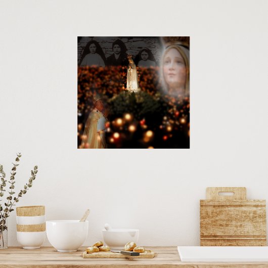 FATIMA COLLAGE POSTER (Keuken)