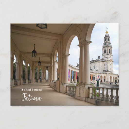 Fatima - Het echte Portugal Briefkaart (Voorkant)