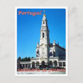 Fatima Shrine - Portugal - Briefkaart (Voorkant)