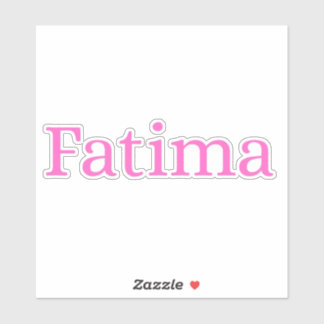 Fatima Sticker