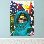 Fatima van Michael Moffa Canvas Afdruk (Insitu (Houten vloer))