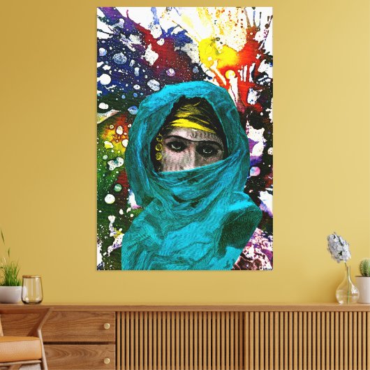 Fatima van Michael Moffa Canvas Afdruk (Insitu (Woonkamer))