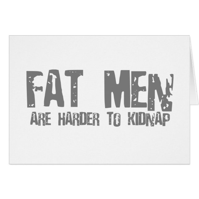 Fatmen zijn moeilijker te ontvoeren (Voorkant Horizontaal)