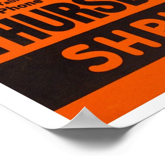 Fats Waller Halloween  jazzconcert Poster (Hoek)