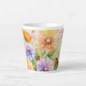 Fatsoenlijke Floral Cup Latte Mok (Voorkant)