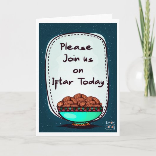 Fatsoenlijke Iftaar Uitnodiging (Voorkant)