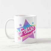 Fattie Plus Maat Regenboog Retro 90's Nostalgia St Koffiemok (Links)