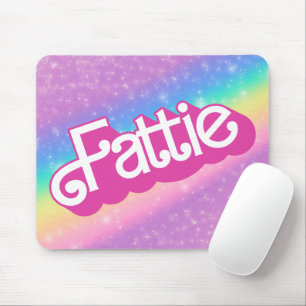 Fattie Plus Maat Regenboog Retro 90's Nostalgie Ro Muismat