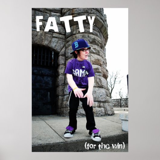 FattyFTW Poster (Voorkant)