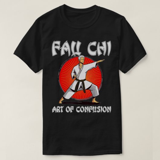 Fau Chi Art of Confusie Funny Dr. Fauci Meme T-shirt (Design voorkant)