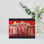 Faubourg Rouge Briefkaart (Staand voorkant)