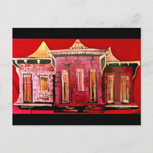 Faubourg Rouge Briefkaart (Voorkant)